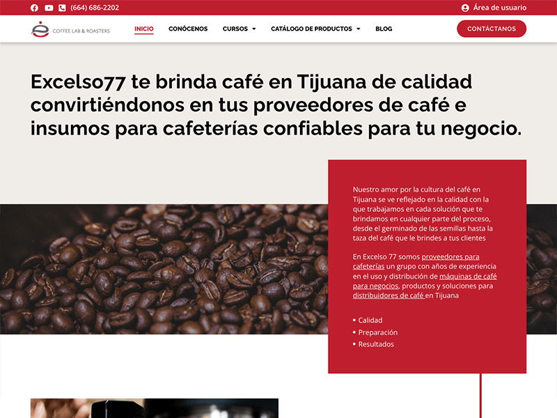 Cafeteras Industriales y Proveedores de Café en Tijuana