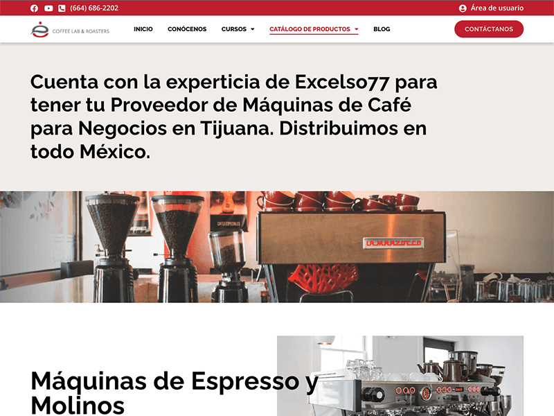 Maquinas de Café para Negocios y Cafeterías en Tijuana